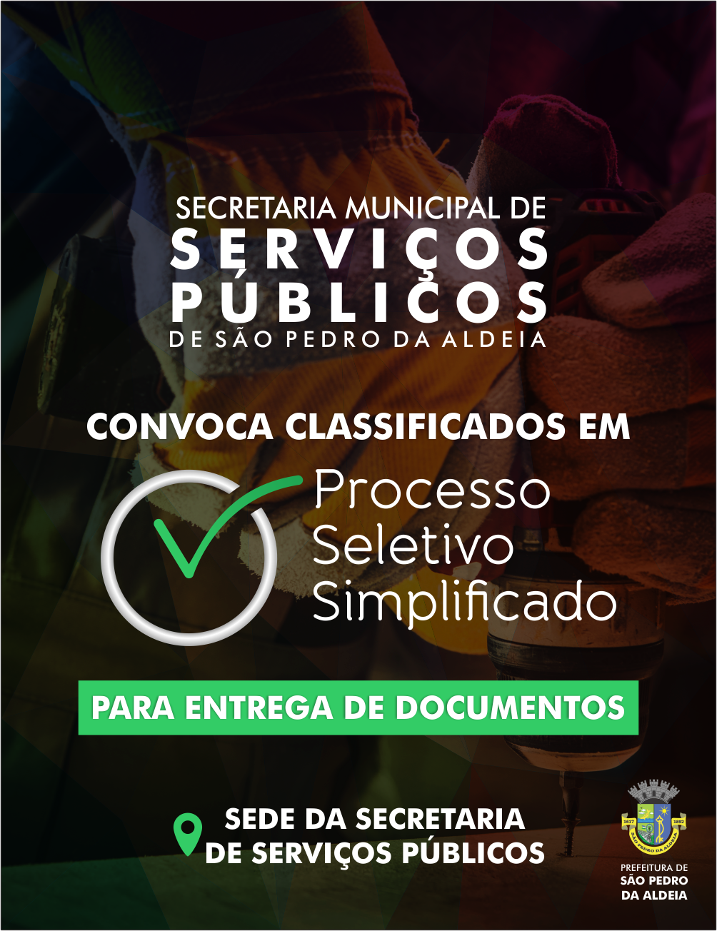 Secretaria De Servi Os P Blicos Convoca Classificados Em Processo