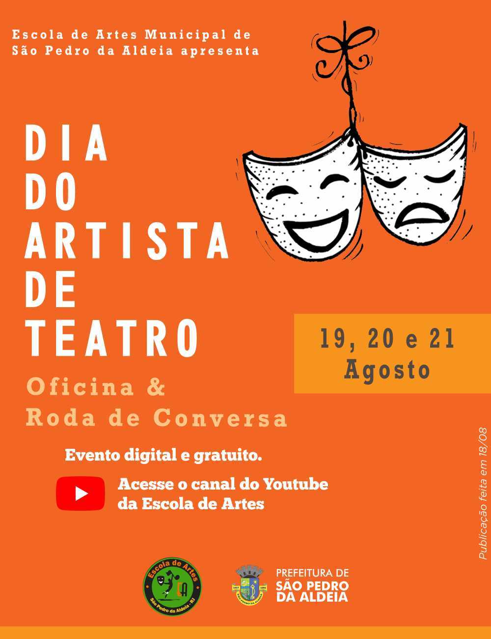 Escola De Artes Comemora Dia Do Artista De Teatro A Es Digitais