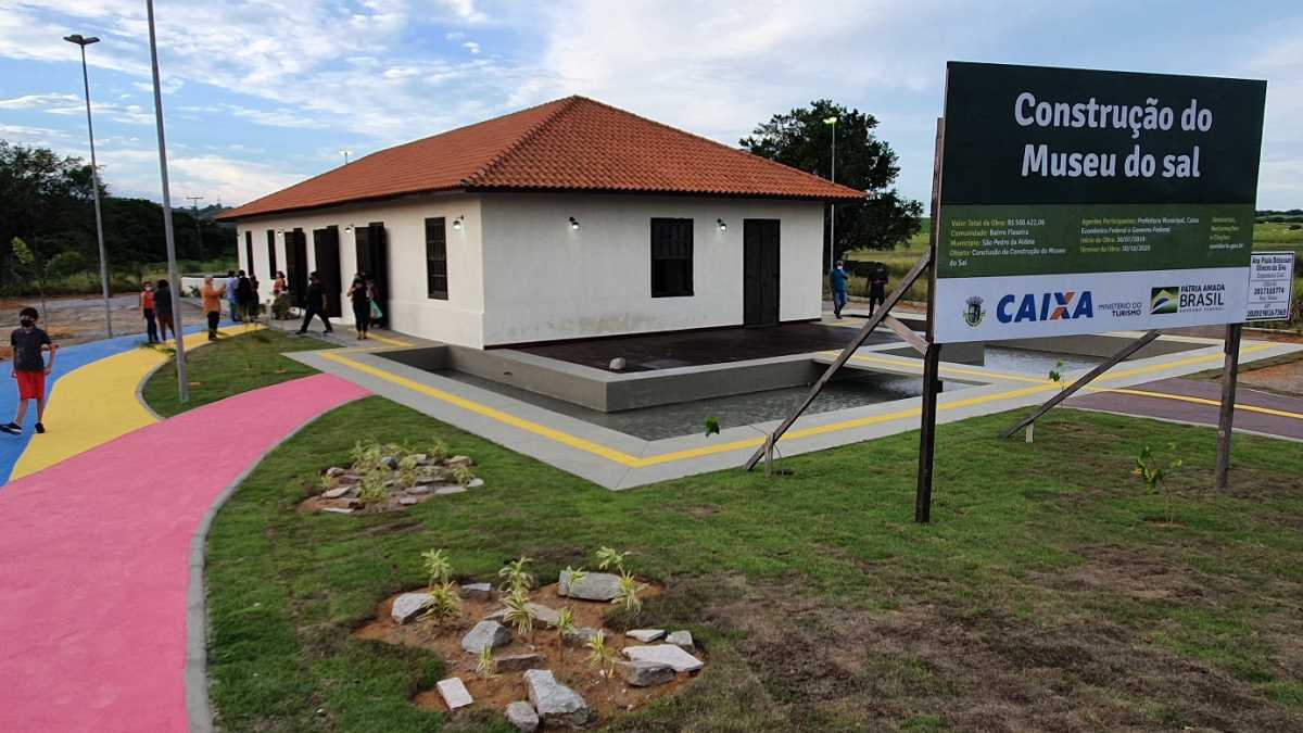 Prefeitura aldeense entrega obra do 1º Museu do Sal do Brasil PMSPA