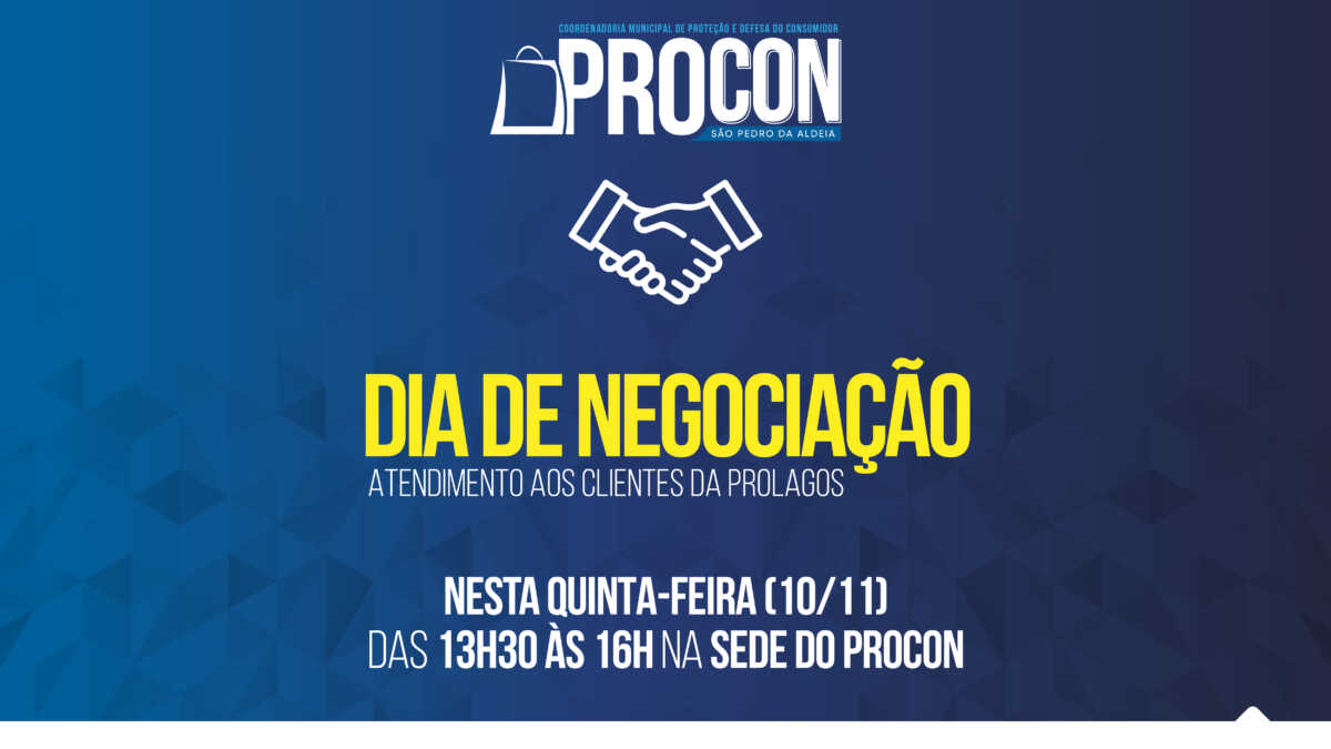 Procon aldeense promove novo mutirão para renegociação de dívidas a