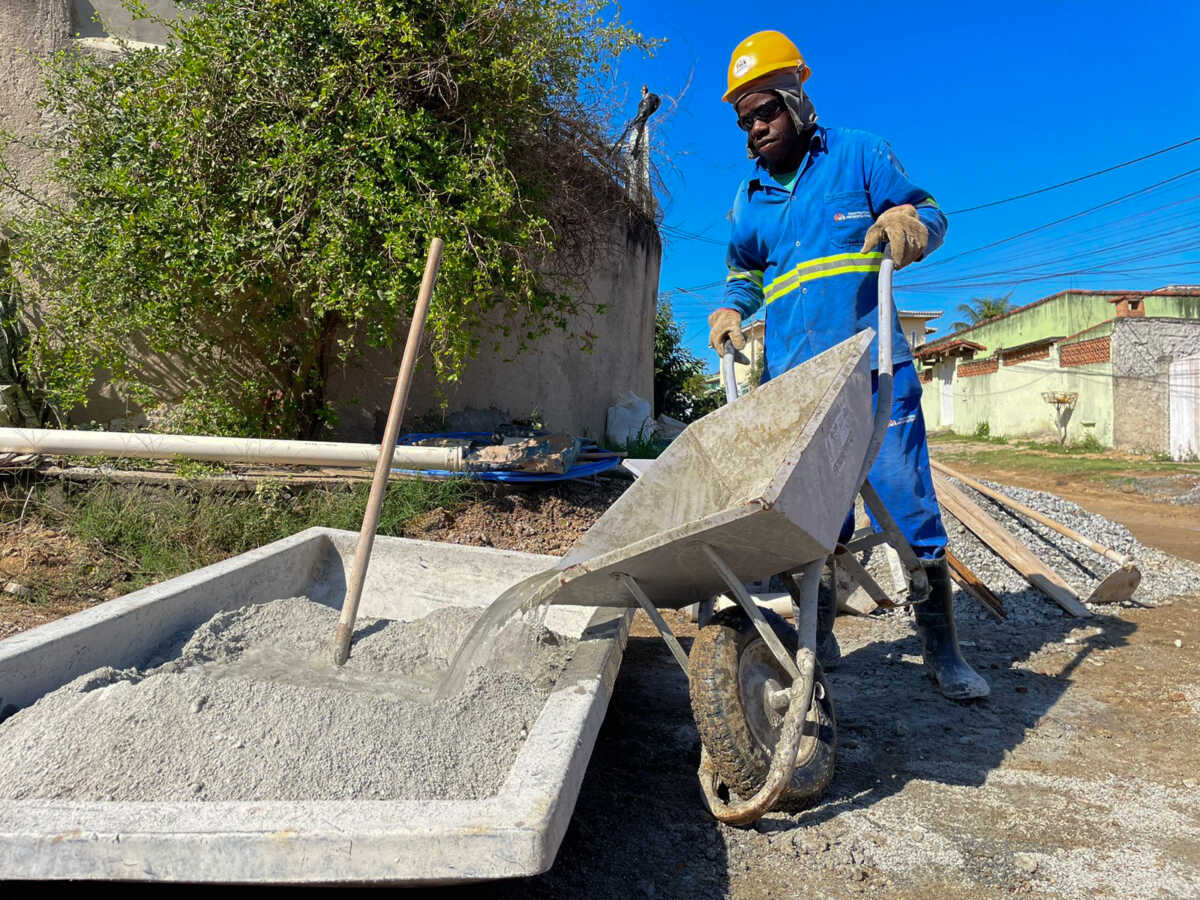 Prefeitura Aldeense Segue Obras De Infraestrutura No Centro Da