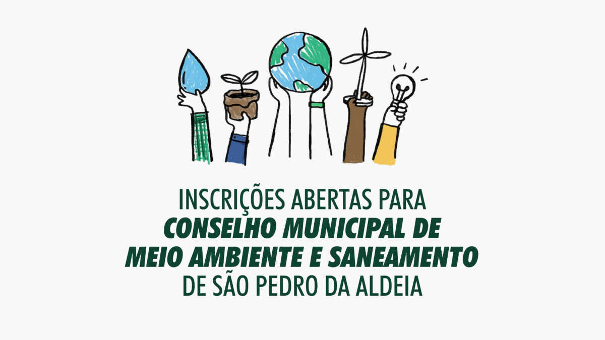 Inscrições abertas para Conselho Municipal de Meio Ambiente e