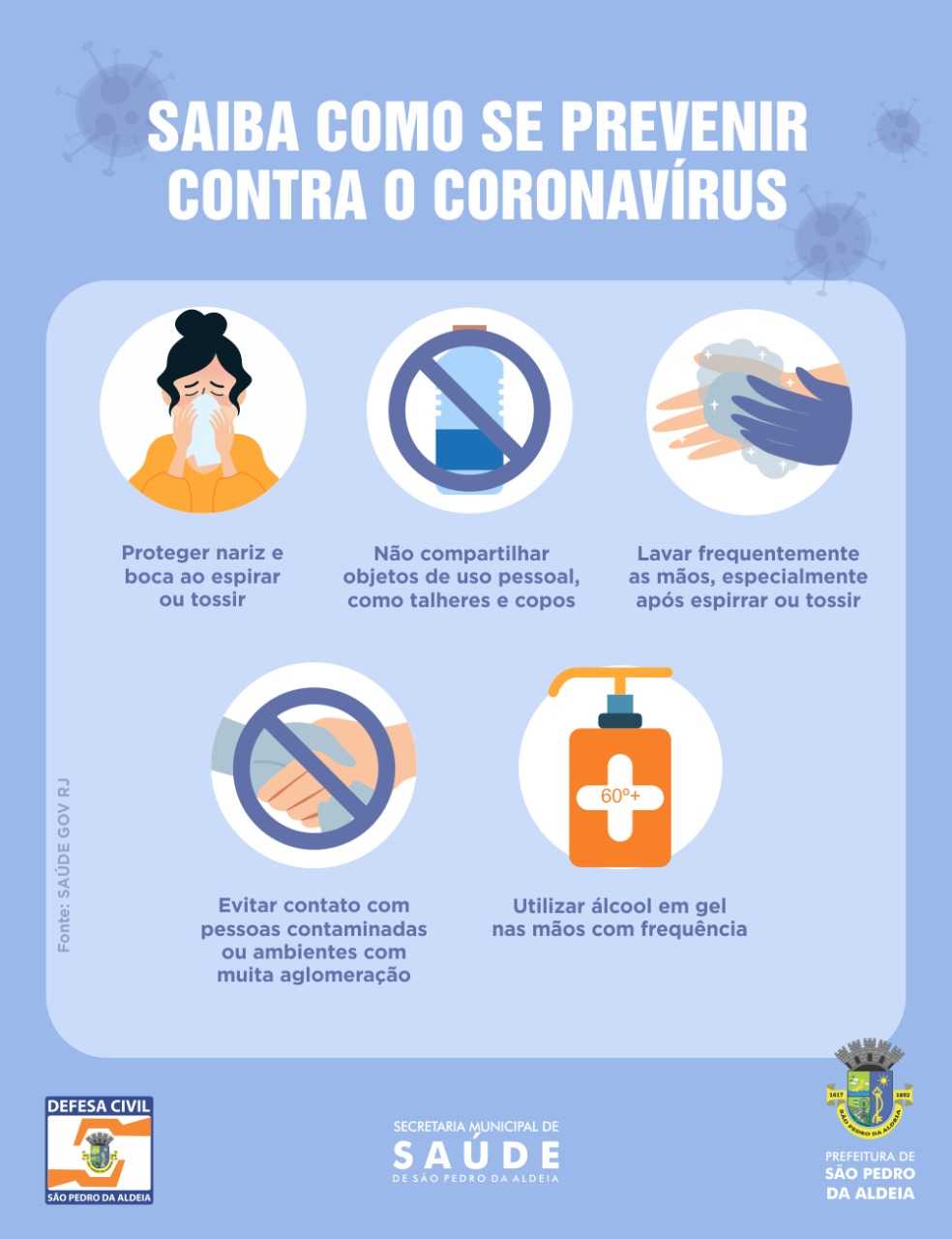 Resultado de imagem para coronavírus PREVENÇÃO