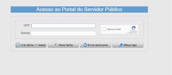 Para consultar o documento, basta acessar o Portal do Servidor Público.