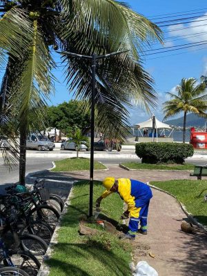 Substituição de lâmpadas no Canal do Mossoró, realizado em março