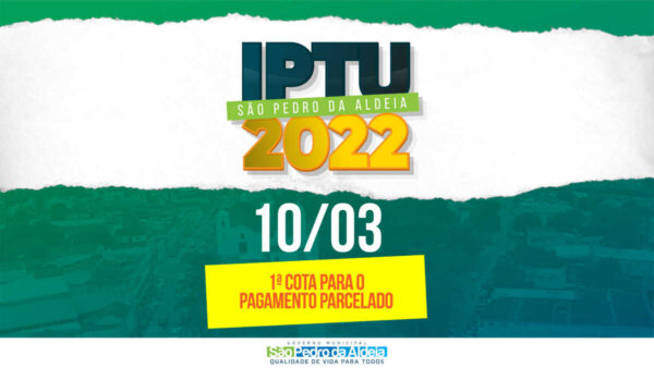 IPTU 2022 São Pedro da Aldeia