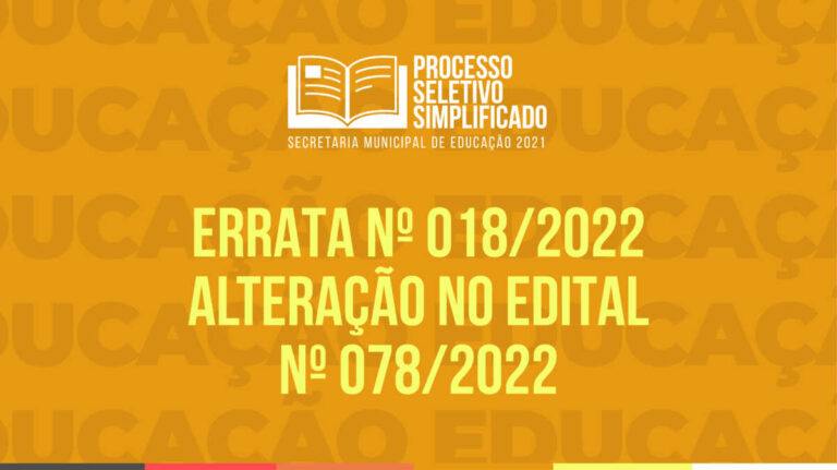 ERRATA - Prefeitura de São Pedro da Aldeia