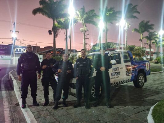 . A equipe da Guarda Municipal de Proximidade garantiu a segurança pública no município | Fotos: Divulgação