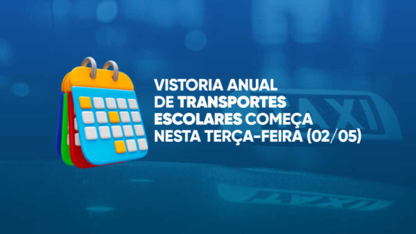 Vistoria anual dos transportes escolares começa na terça-feira (02)