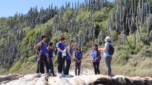 Os ensinamentos de biologia e geografia ganharam vida na flora e fauna encontradas pelo caminho na Trilha dos Cardeiros | Fotos: Aline Torres Guimarães