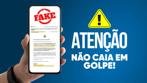 Atenção, não caia em golpe! Fake news