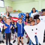 Programa Saúde na Escola leva cuidados e prevenção a alunos do bairro Colina
