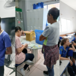 Programa Saúde na Escola leva vacinas e prevenção contra a dengue para alunos da E. M. Francisco Paes