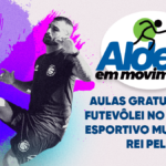 Inscrições para aulas gratuitas de futevôlei no Centro Esportivo Municipal Rei Pelé começam nesta terça (08)